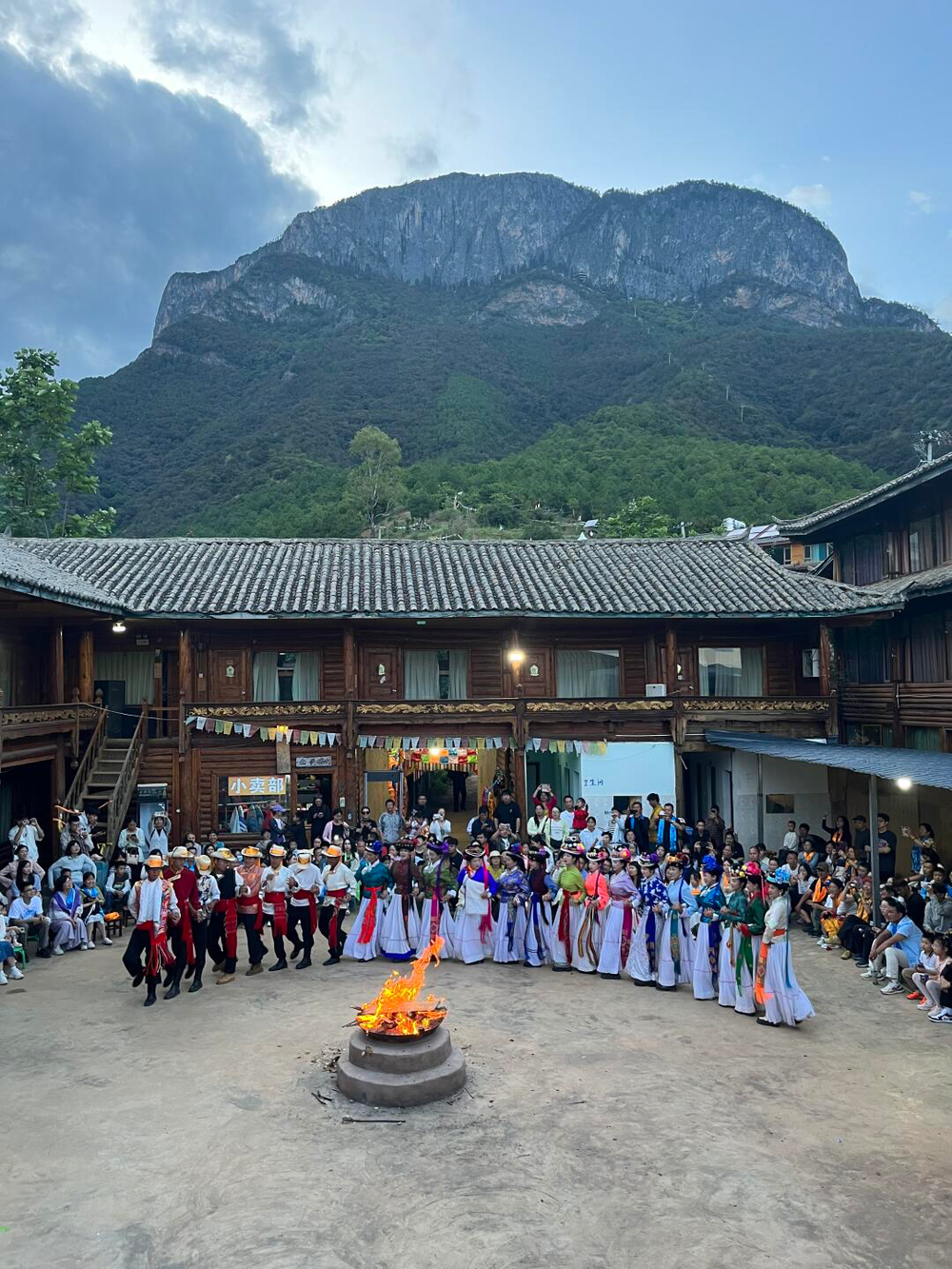 Participate in a Mosuo family visit and a bonfire party.