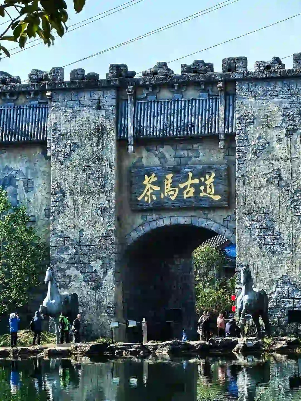 Visit the Pu'er Ancient Tea Horse Road Scenic Area.