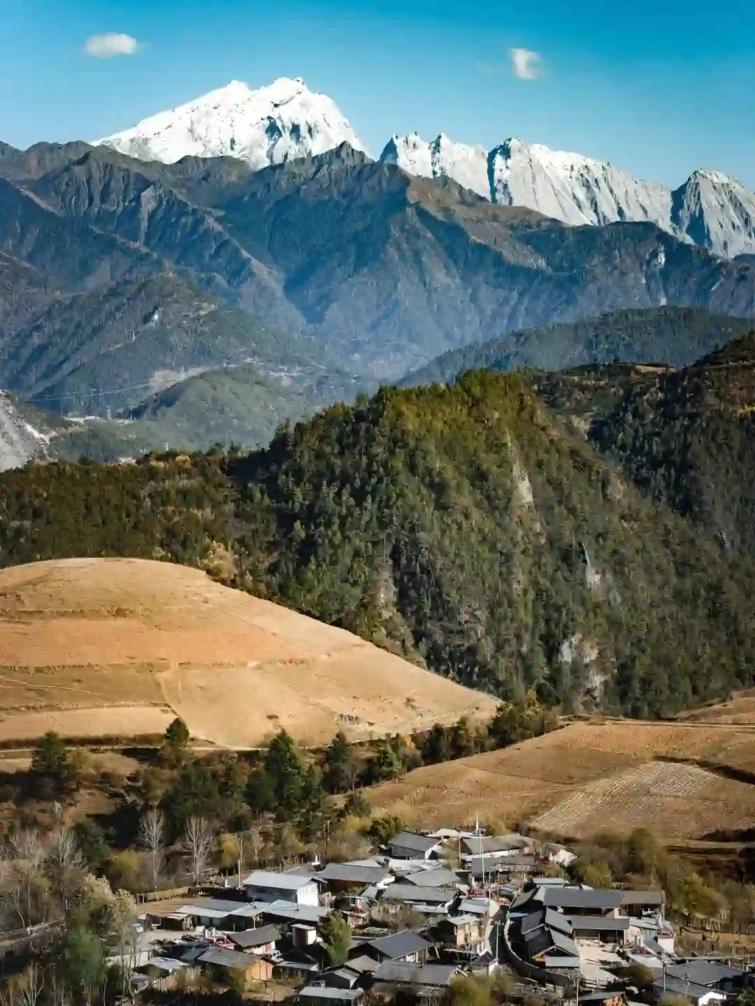 Shangri-La Tiger Leaping Gorge, Haba Snow Mountain Viewpoint & Baishuitai 1-Day Private Tour