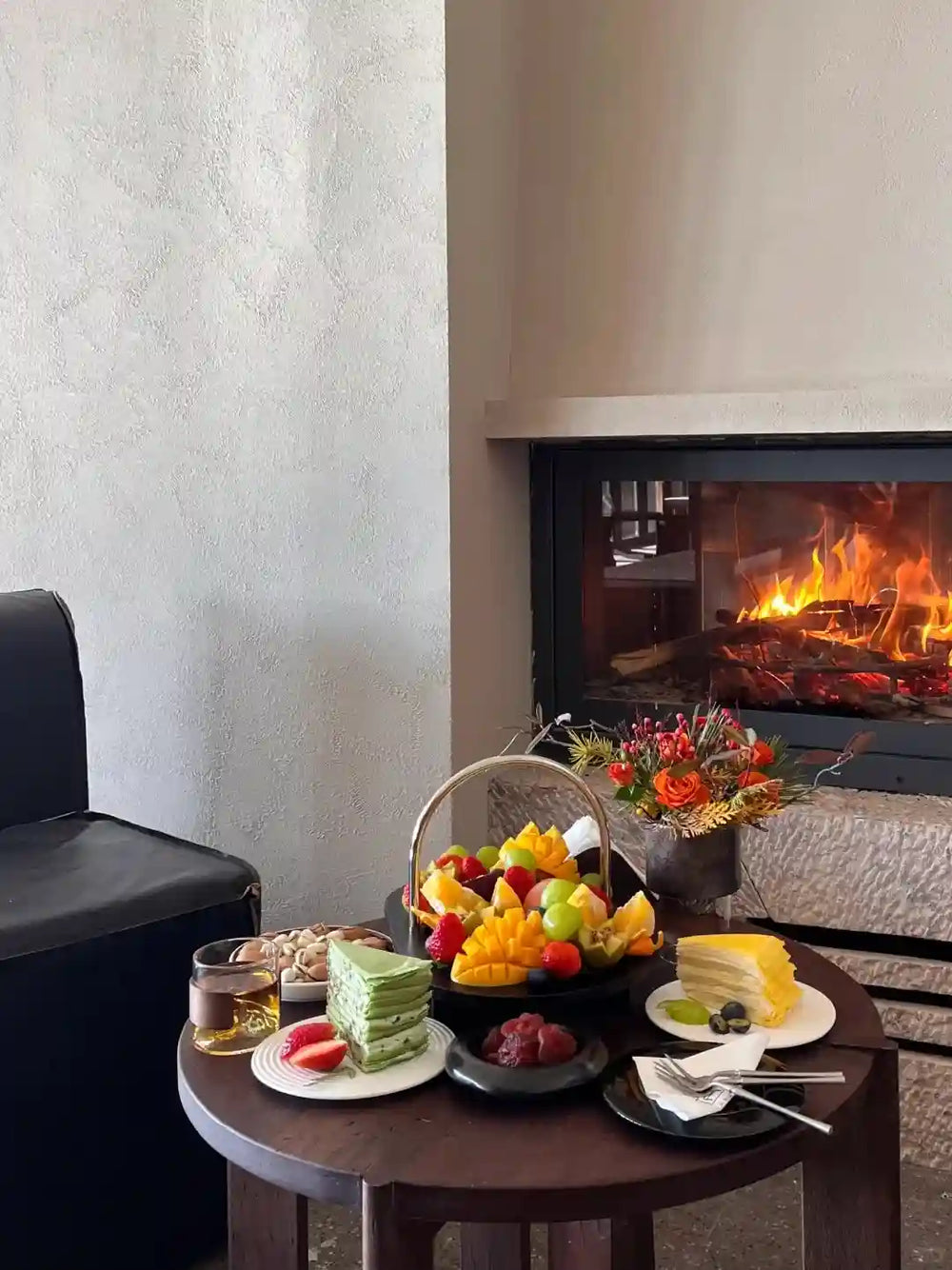 Sunset Afternoon Tea & Fireside Gathering